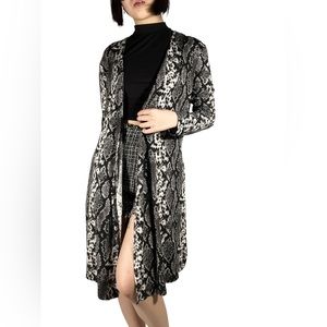 Snakeskin Cardigan